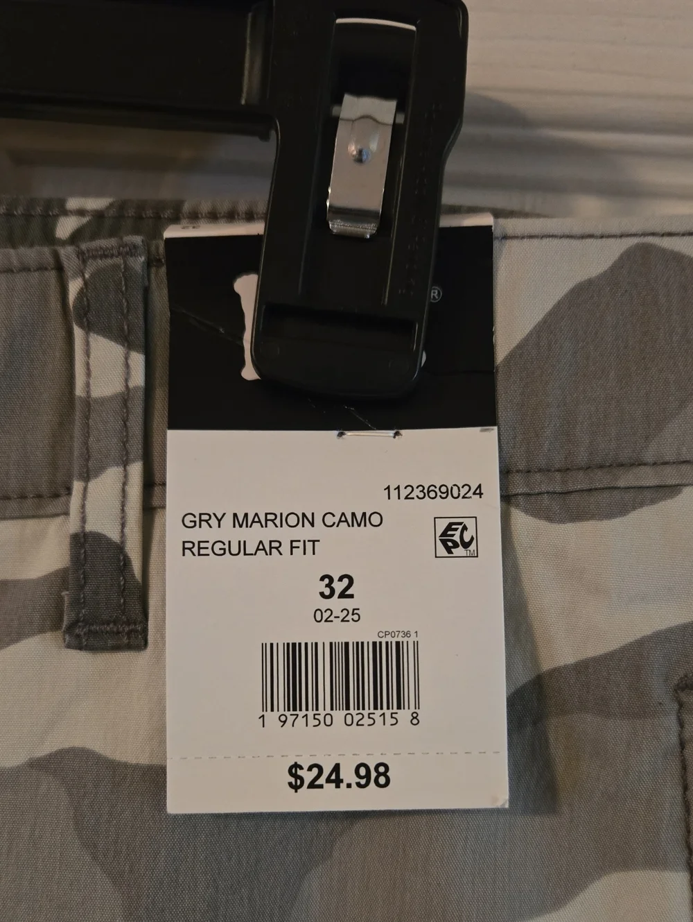 Lee Active Stretch Camo Cargo Shorts